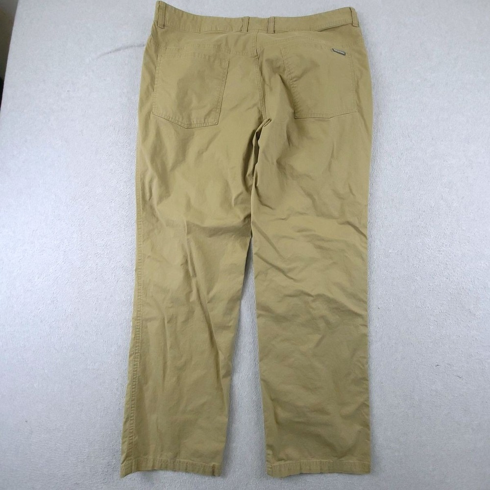 Columbia Pants Mens 36x32 Tan Rapid Rivers Regular Fit Omni Shade UPF 50 Hiking - Picture 10 of 12